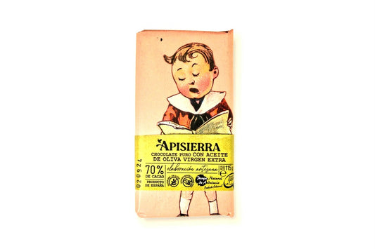 Chocolate Artesano ACEITE OLIVA Tableta 115 gr