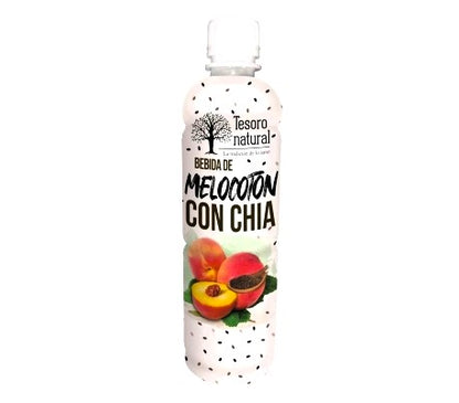 Zumo Melocotón  Chía Botella 450 ml
