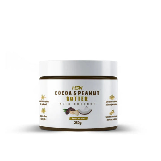 Crema Cacahuetes Coco Cacao Bote 250 gr