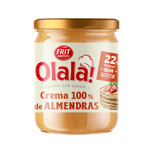 Crema Almendras Bote cristal 200 gramos