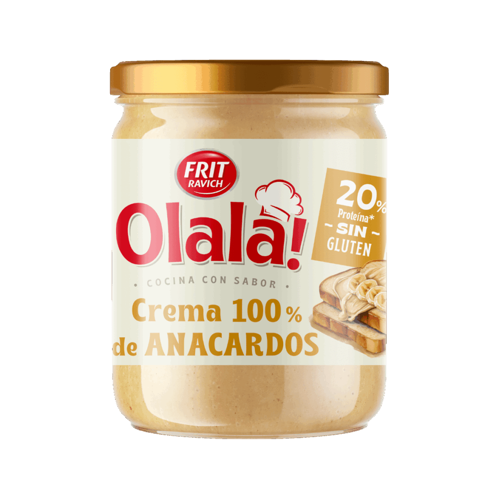 Crema Anacardos Bote cristal 200 gr