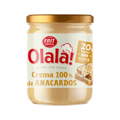 Crema Anacardos Bote cristal 200 gr