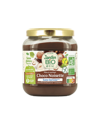 Crema Chocolate Avellanas BIO Bote Cristal 350 gr