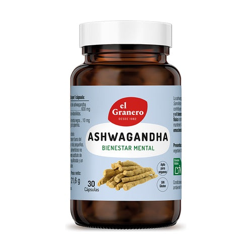 Ashawagandha Bote 30 Cápsulas