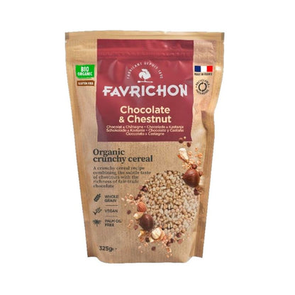Cereales BIO orgánicos Chocolate Castaña Paquete 325 gr