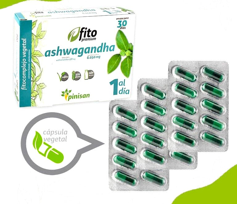 Ashwagandha 40 mg Caja 30 Comprimidos