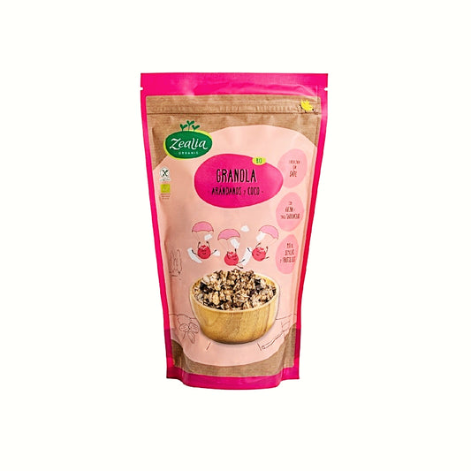 Granola Arándanos Coco BIO Sin gluten Paquete 300 gr
