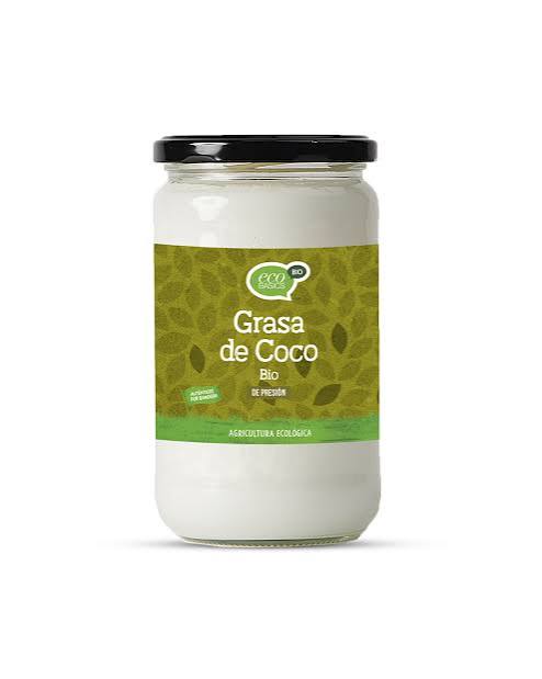 Grasa Coco Bio Orgánica Bote cristal 500 gr