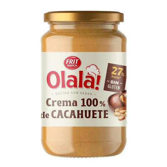 Crema Cacahuetes Bote cristal 350 gr