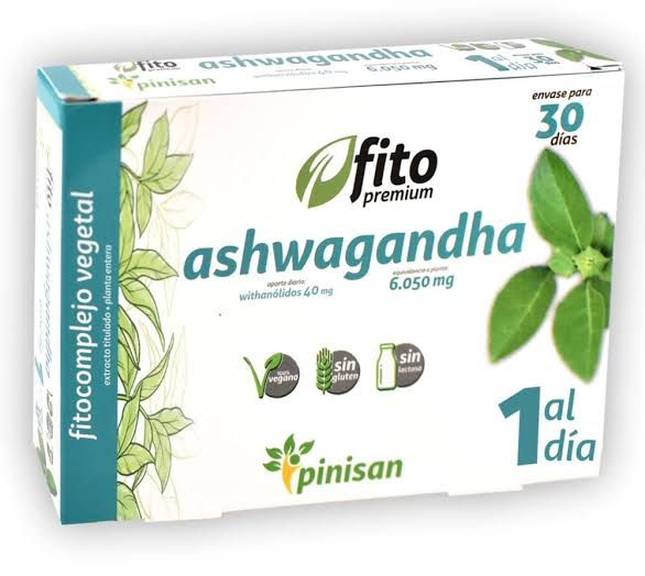 Ashwagandha 40 mg Caja 30 Comprimidos