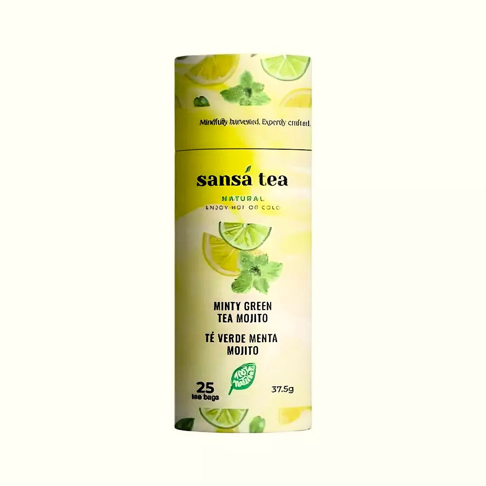 Té Verde Mojito Bote 25 Bolsitas