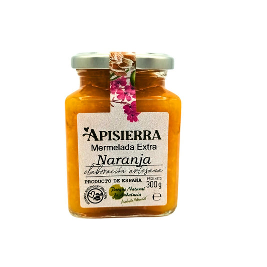 Mermelada Artesana NARANJA Bote cristal 300 gr