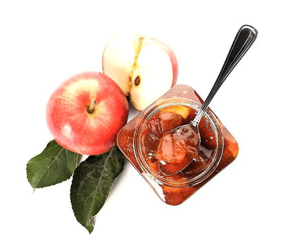 Mermelada Artesana MANZANA ROSAS Bote Cristal 300 gr