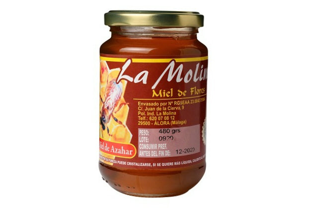 Miel Azahar Bote Cristal 480 gr