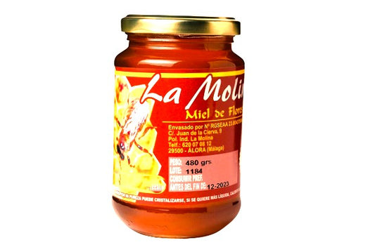 Miel Cilantro Bote Cristal 480 gr