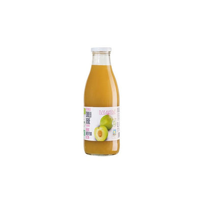 Zumo Ciruela Verde Bio Ecológico Botella Cristal 1L