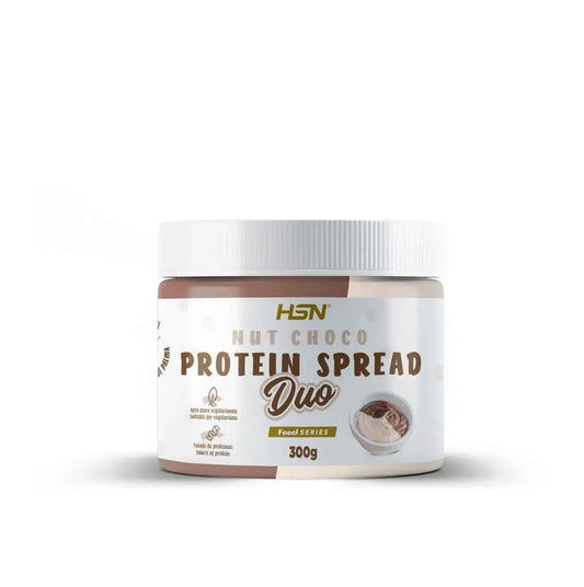 Crema Hiperproteica Duo Cacao Avellanas Bote 300 gr