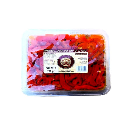 Pimientos Asados Bandeja 250 gr NO ENVÍO