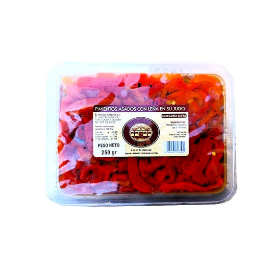 Pimientos Asados Bandeja 250 gr NO ENVÍO