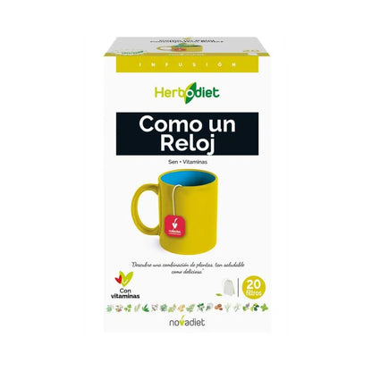 Infusión Ecológica Como un Reloj Caja 20 bolsitas