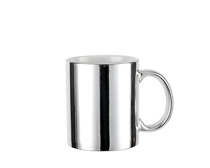 Taza Mug Cromo Plata 300 ml