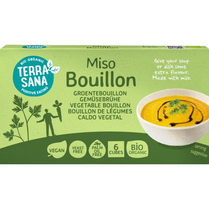 Pastillas Caldo Miso Vegetal Caja 64 gr