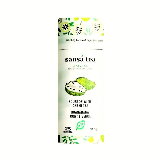 Té Verde Guanábana  Bote 25 Bolsitas