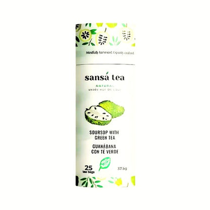 Té Verde Guanábana  Bote 25 Bolsitas