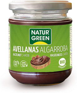 Crema de Avellanas y Algarroba Bio Bote 200 gramos