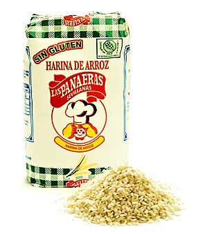 Harina de Arroz  SIN GLUTEN Paquete 500 gr