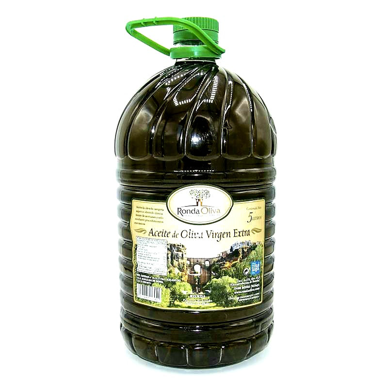 Garrafa PET 5 L, Aceite de Oliva Virgen Extra, Muñoz – Comprar Aceite de  Oliva Virgen Extra Garrafa 5 litros