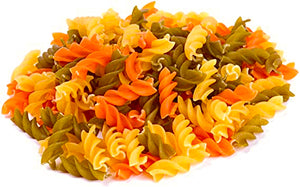 Pasta espiral tricolor A granel 500 gr