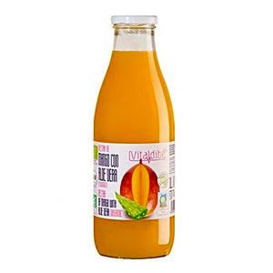Zumo Mango Aloe Vera Sin azúcar Ecológico Botella 1L