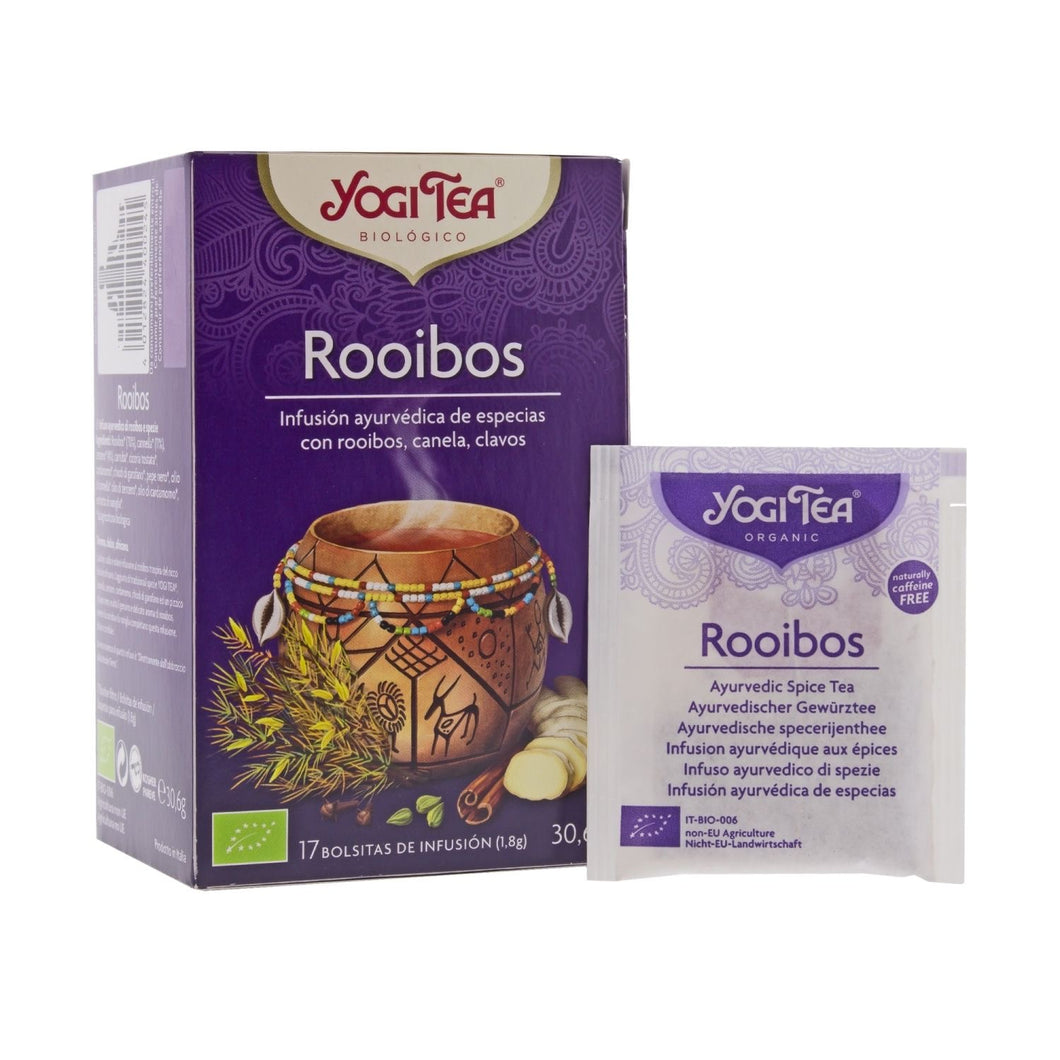 Infusión ecológica ayurvédica ROOIBOS Caja 17 bolsitas