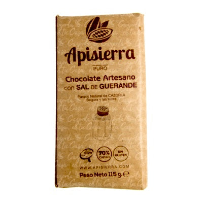 Chocolate artesano SAL Tableta 115 gr