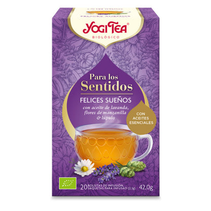 Infusión Ecológica Ayurvédica FELICES SUEÑOS Caja 20 bolsitas