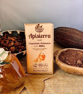 Chocolate artesano MIEL Tableta 115 gr
