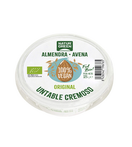 Crema Bio untable Avena Almendra Tarrina 125 gr