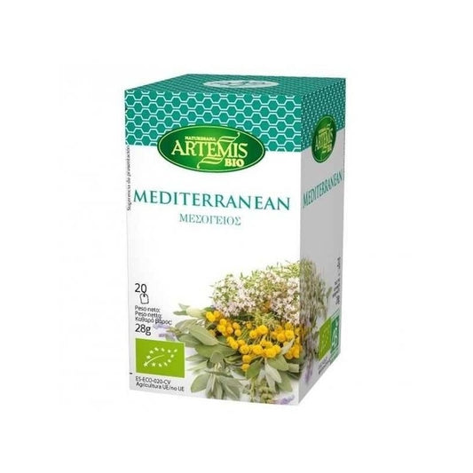 infusión Eco Mediterránea Caja 20 bolsitas