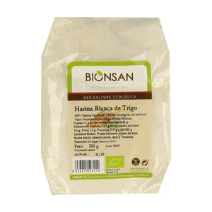 Harina Ecológica blanca de Trigo Paquete 500 gr