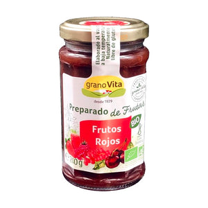 Preparado Bio Frutos Rojos Bote cristal 240 gr