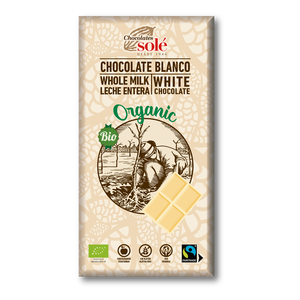 Chocolate Blanco Bio orgánico Tableta 100 gr