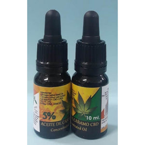 Aceite Cáñamo Cbd 5% Bote cristal 10 ml