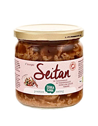 Seitán en salsa Bote cristal 350 gr