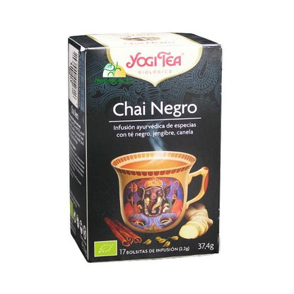 Infusión ayurvédica CHAI NEGRO Caja 17 bolsitas