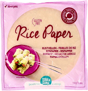 Papel Arroz Bio orgánico Paquete 150 gr