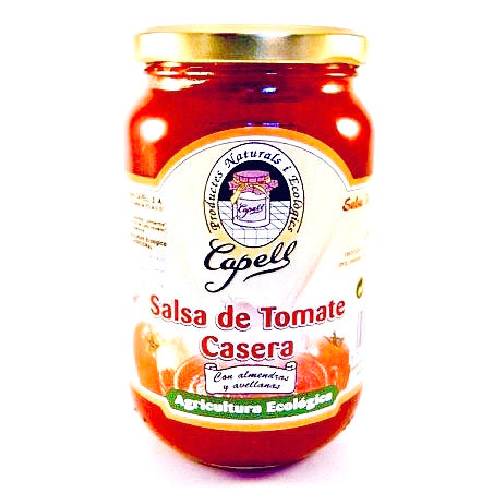 Salsa Tomate Casera Bio Bote cristal 350 gr