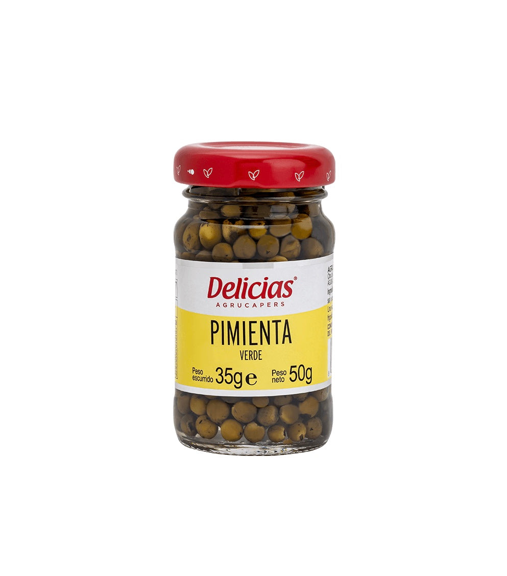 Pimienta verde Bote cristal 50 gr