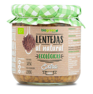 Lentejas Ecológicas Envase 325 gr