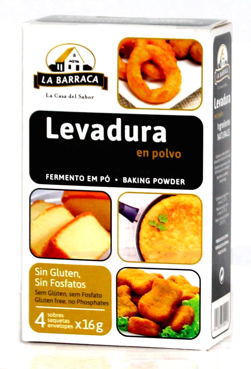 Levadura en polvo Caja 16 gr